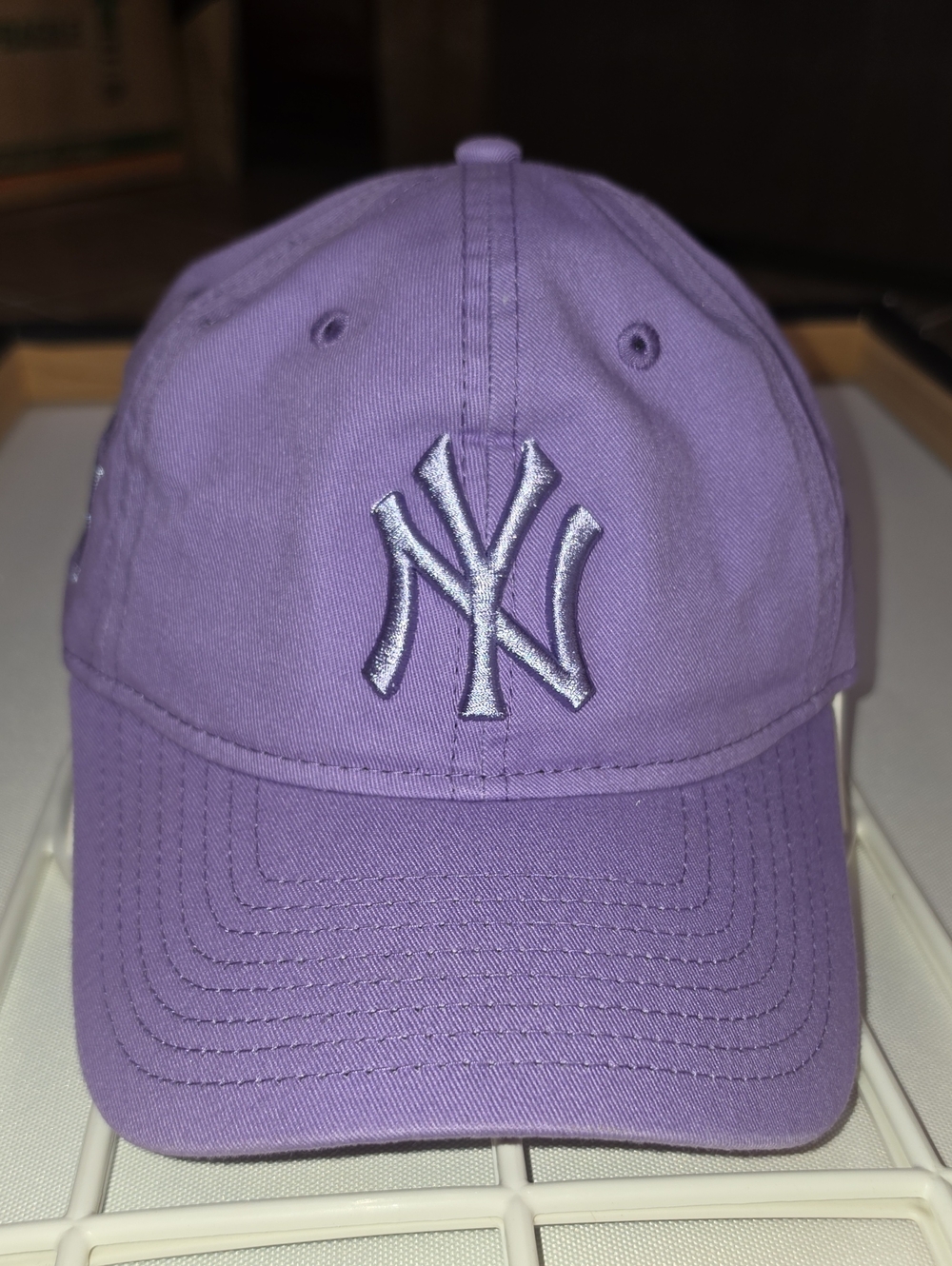 New Era 9Twenty New York Yankees Purple MLB Baseball Hat Spring Training